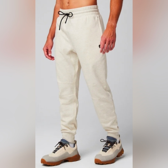 Fabletics The Go-To Jogger Size Large In Bone Heather - Picture 1 of 12